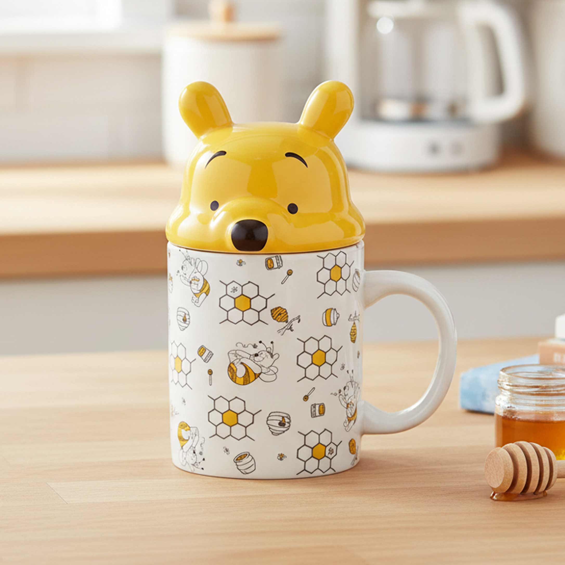 Winnie the Pooh Bee Hive Covered Mug