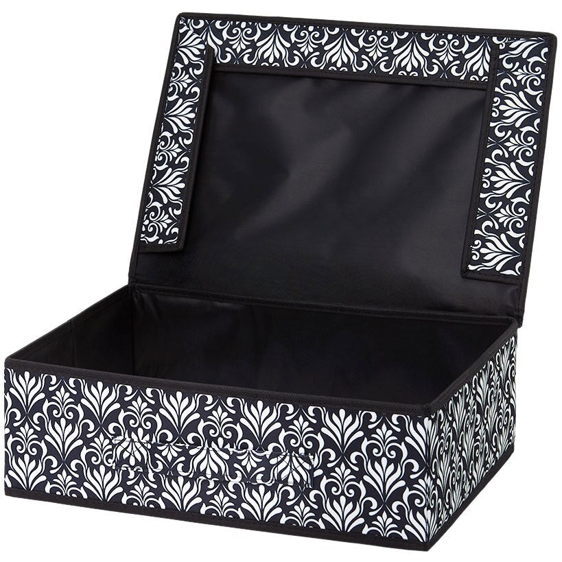 Damask Bedroom or Closet Storage Bin Organizer#select-item_window-storage-bin
