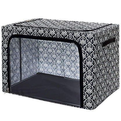 Damask Bedroom or Closet Storage Bin Organizer