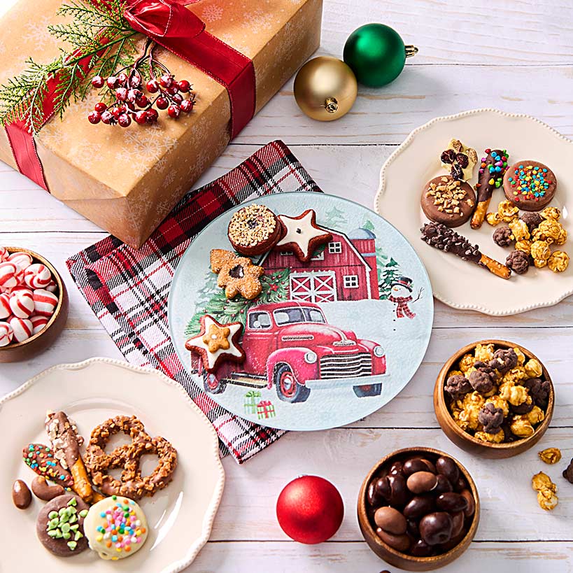 Decorative Cookie Board with Stand