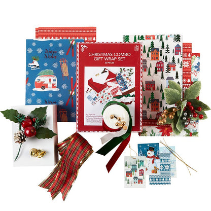Deluxe Combo Gift Wrap Set