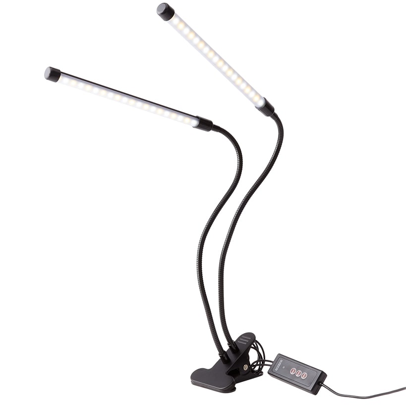 Dual LED Desk Lamp 3 Color Modes, 5 Dimming Levels and Timer