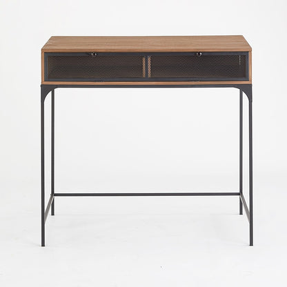 Industrial Farmhouse Style Desk with Storage