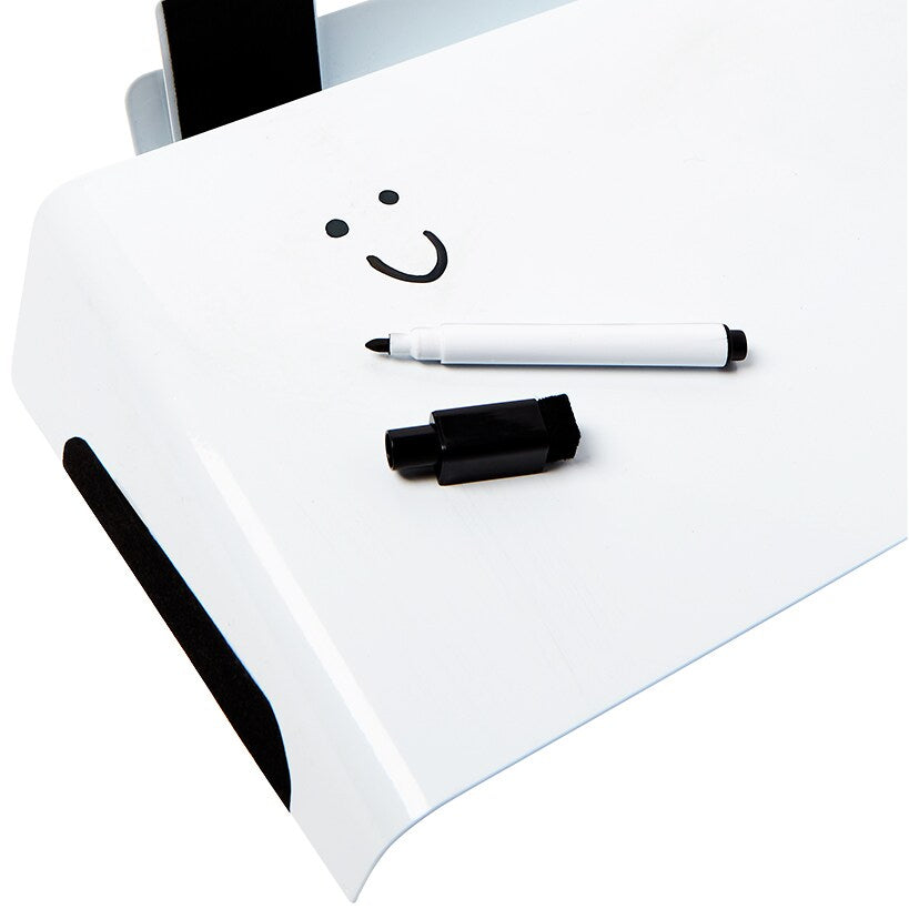 Desktop Dry-Erase Reminder Whiteboard with Marker/Eraser
