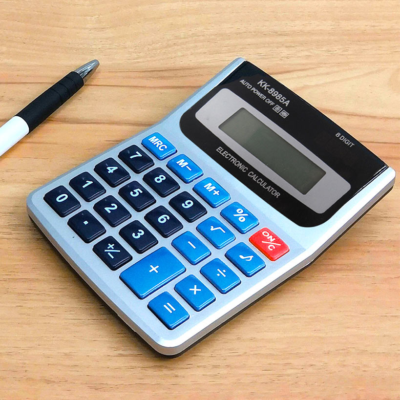 Desk Calculator 8 Digit with Sound Function
