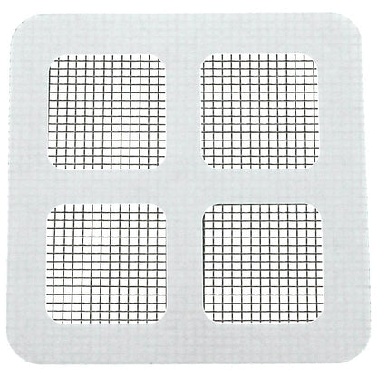 Drain Covers Disposable Adhesive Hair Catcher Round Square Set Of 25