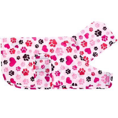 Dog Rain Poncho - Water-Resistant with Secure Belly Strap