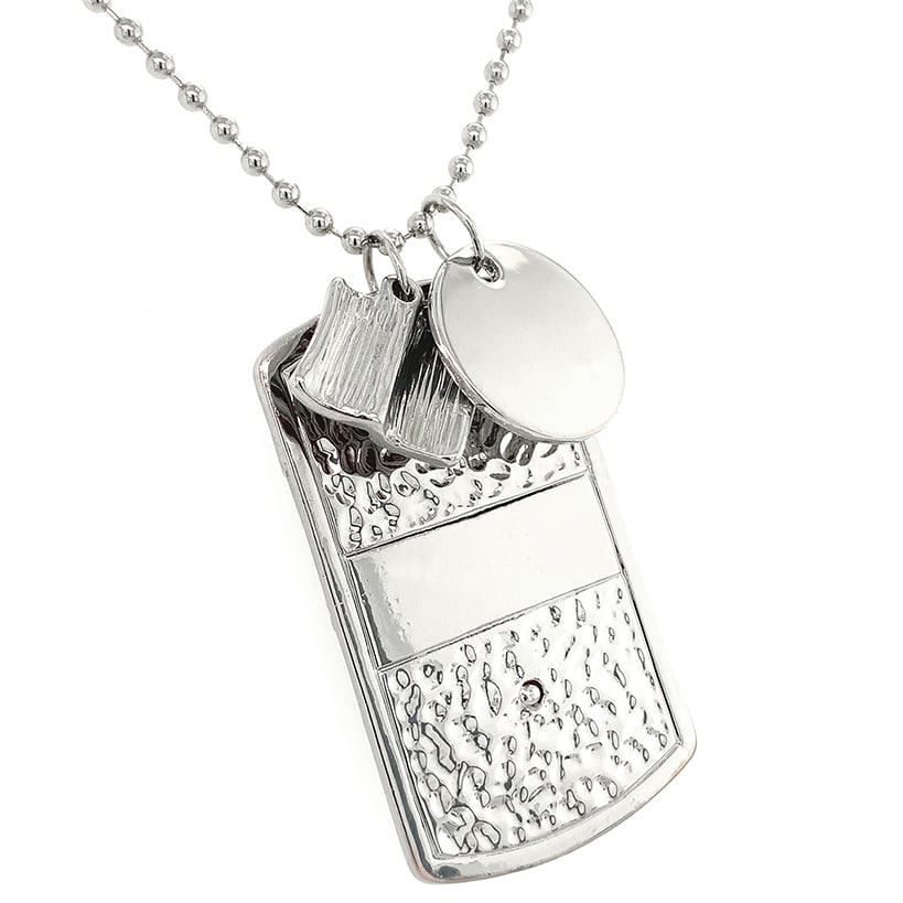 Personalized Year to Remember Dog Tag Necklace