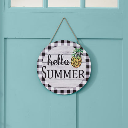 Hello Summer Porch Decor