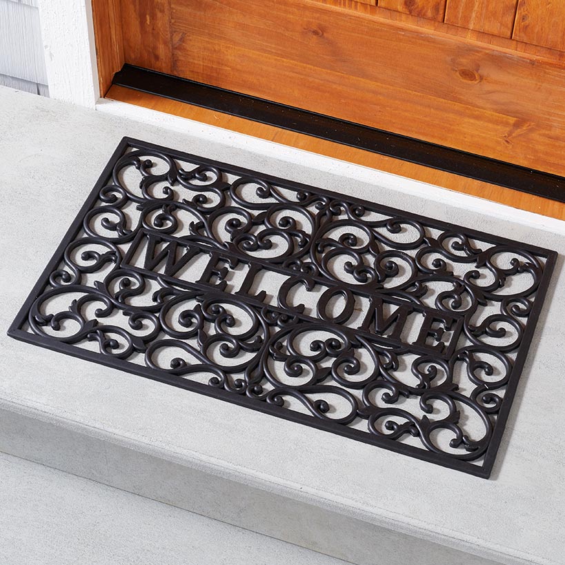 Spring-Themed Sets of 2 Stair Treads or Doormats