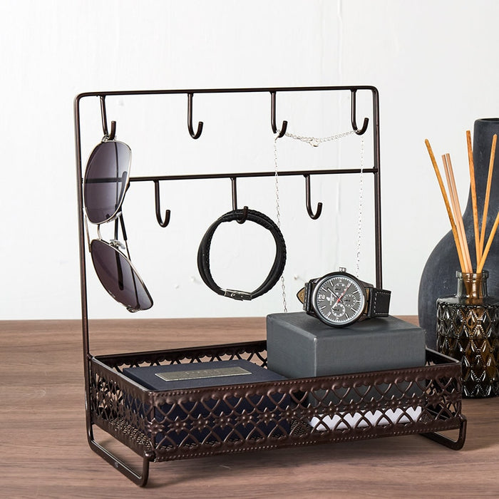 Dresser Top Organizer with Hooks | LTD Commodities