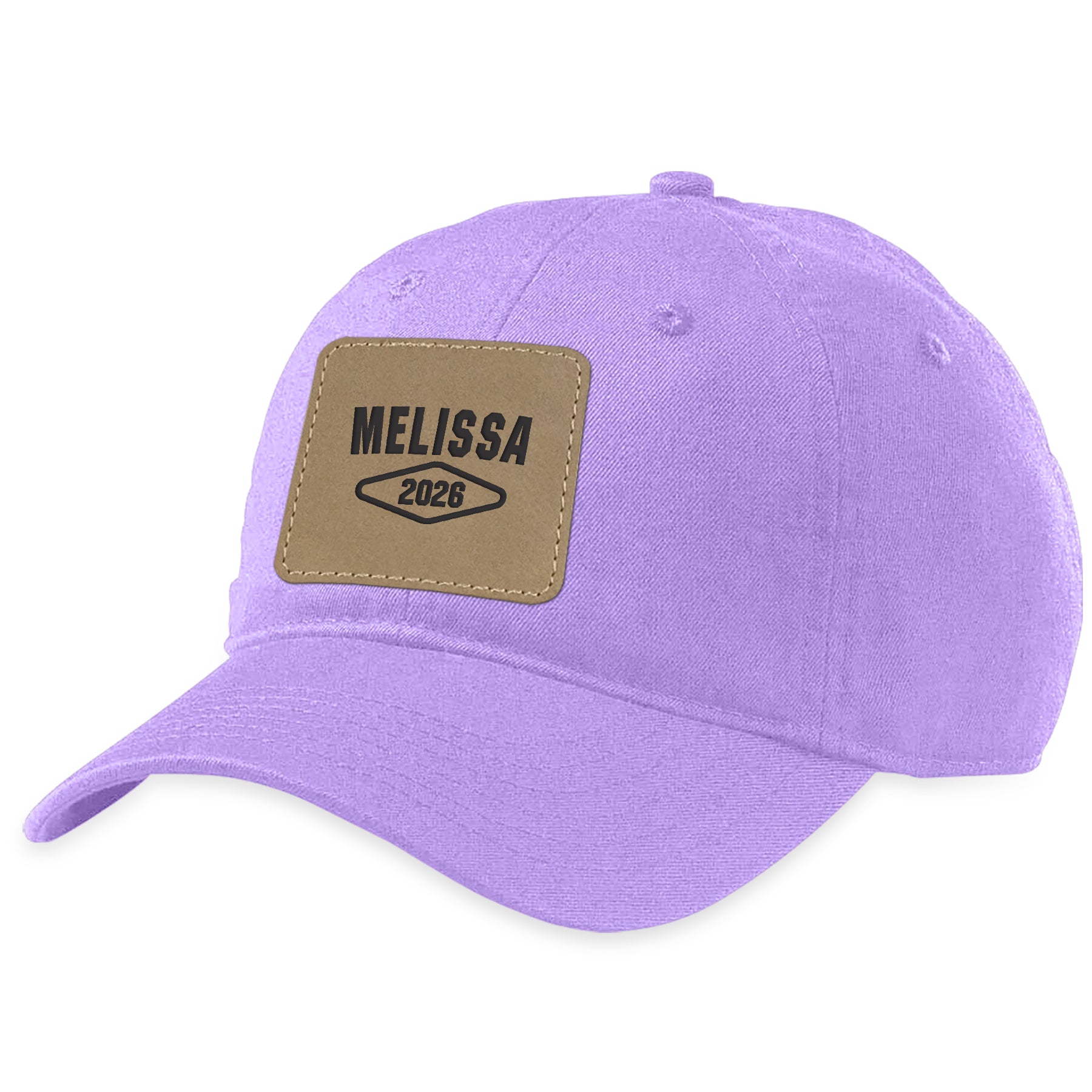 Personalized Title Rounded Diamond Chino Hat