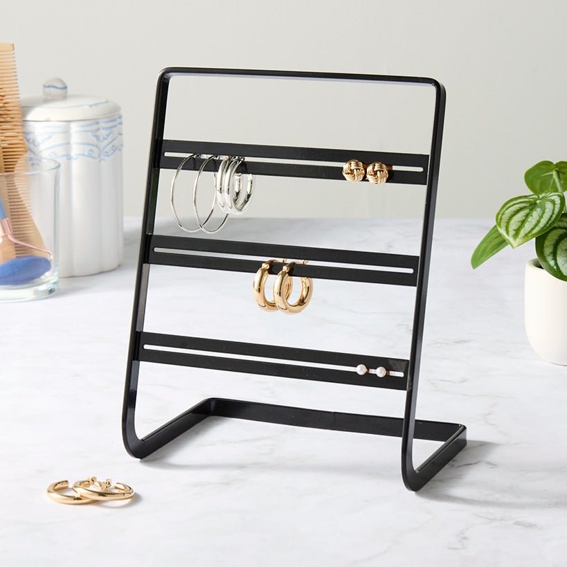 Earring Holder Black or White#select-color_black
