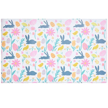 Easter Bunnies Kitchen Comfort Accent Rug or Runner Rug