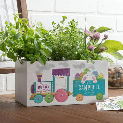 Personalized Easter Bunny Express Train Storage Box