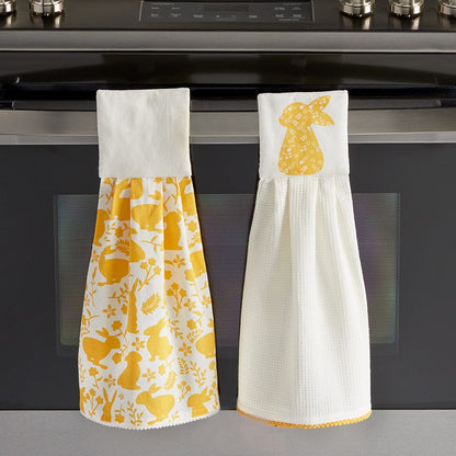 Easter Sets of 2 Tie Towels