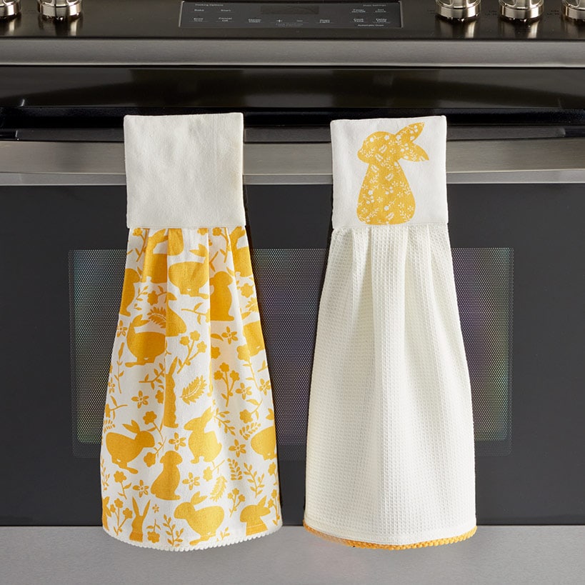Easter Sets of 2 Tie Towels