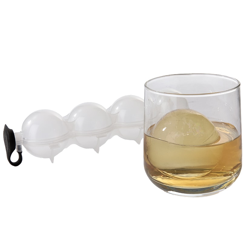 Sphere Ice Maker, Easy Fill & Release Ice Mold