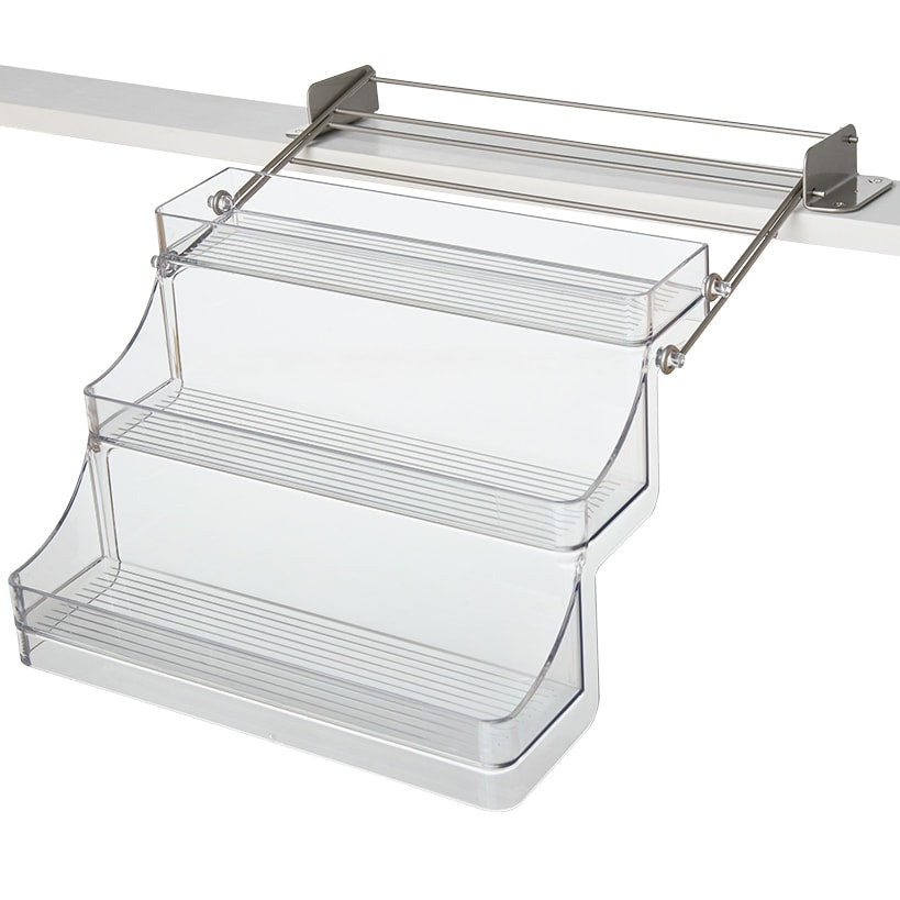 Easy-Reach Pull-Down Spice Rack