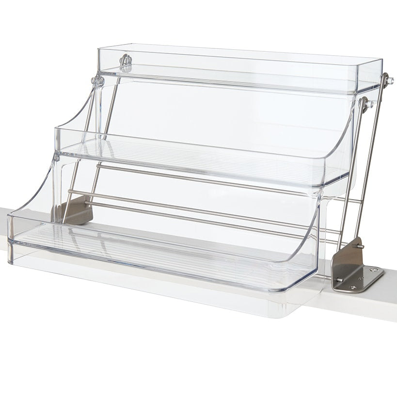 Easy-Reach Pull-Down Spice Rack