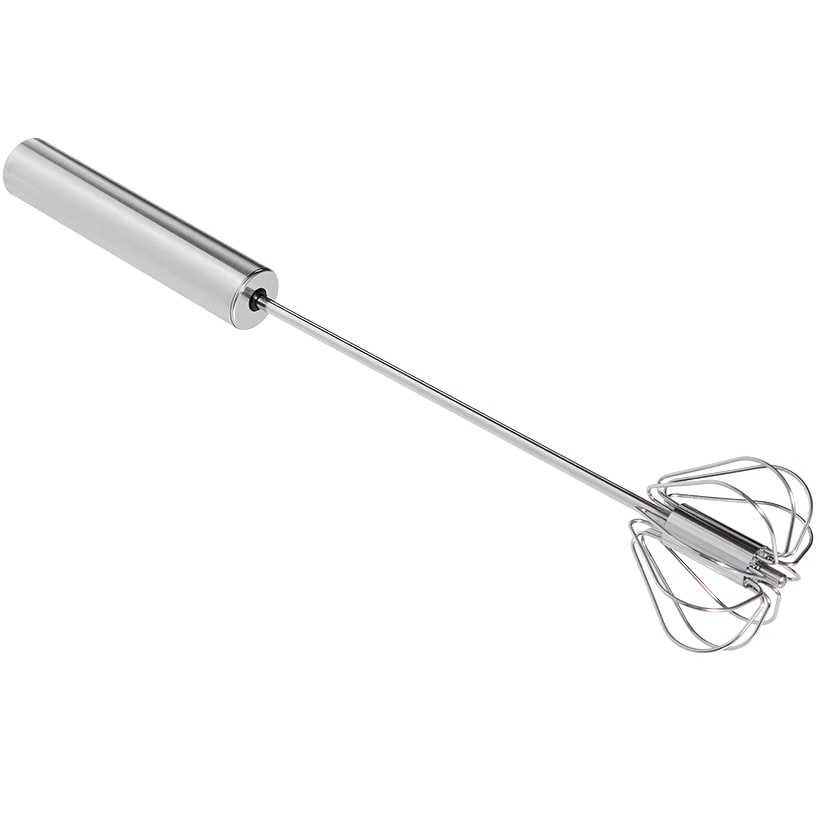 Hand-Push Egg Whisk