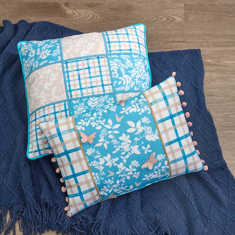 Spring Themed Embroidered Decorative Pillow#select-pillow_floral-12"x18"-oblong