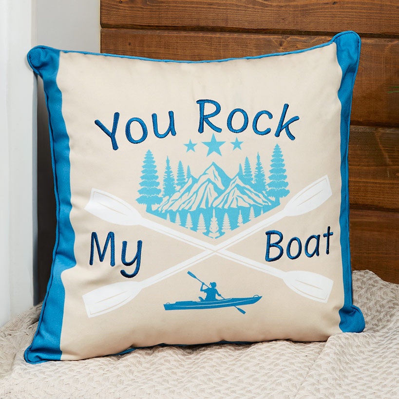 Lake House Accent Pillow#select-pillow_you-rock-my-boat