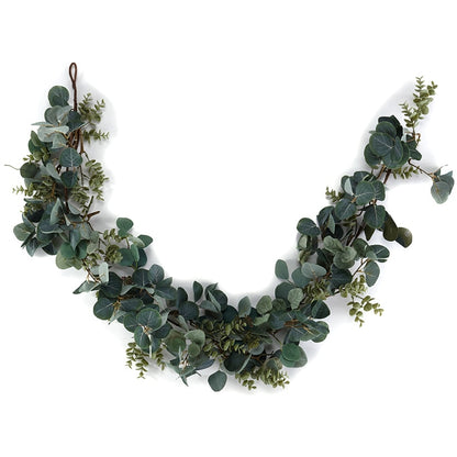Lush Mixed Faux Eucalyptus Home Accents