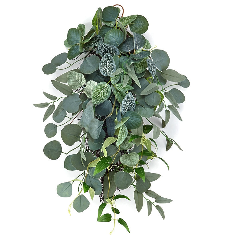 Lush Mixed Faux Eucalyptus Home Accents