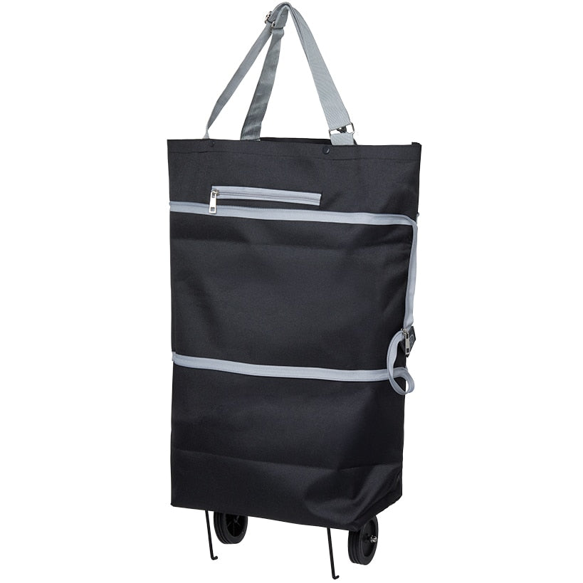 Ready Tote Expanding Tote Bag with Fold Away Wheels