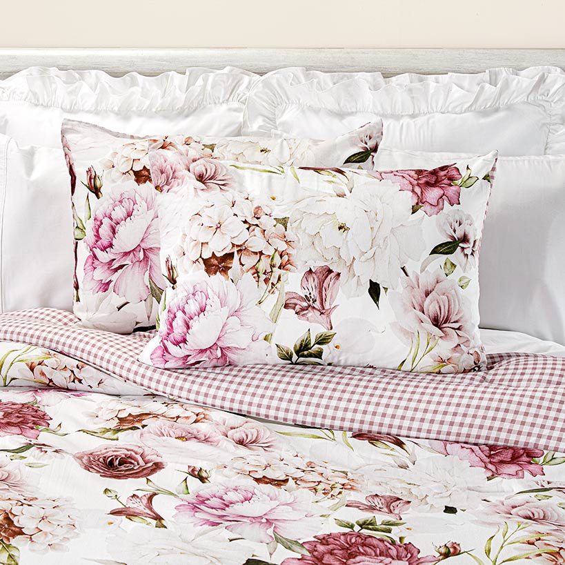 Illustrious Floral Acent Pillow