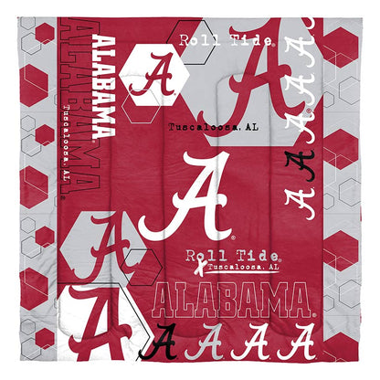 NCAA Hexagon Comforter Set