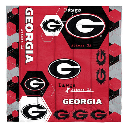 NCAA Hexagon Comforter Set