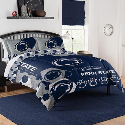 NCAA Hexagon Comforter Set