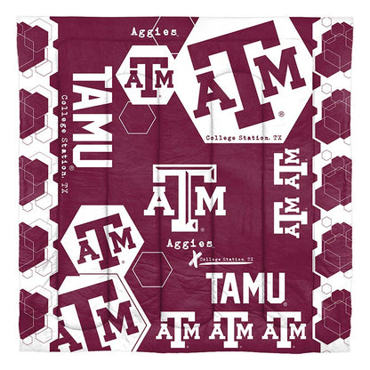 NCAA Hexagon Comforter Set