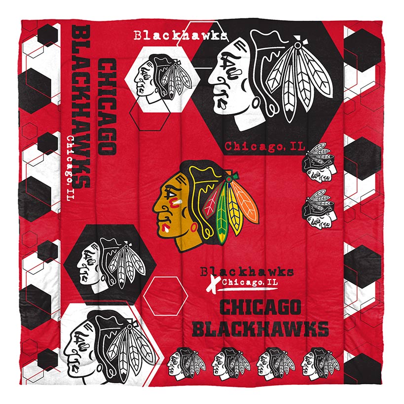 NHL Hexagon Comforter Sets