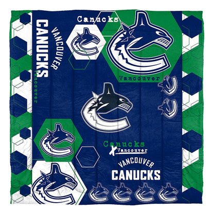 NHL Hexagon Comforter Sets