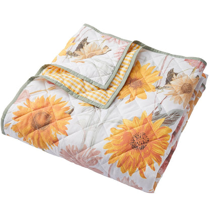 Sunflower Quilt Ensemble