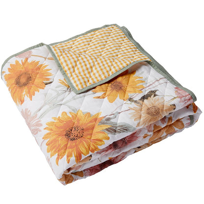 Sunflower Quilt Ensemble
