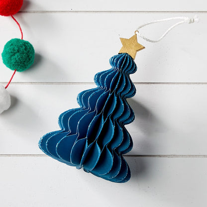 5-Tier Paper Tree Ornaments
