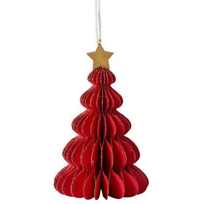 5-Tier Paper Tree Ornaments
