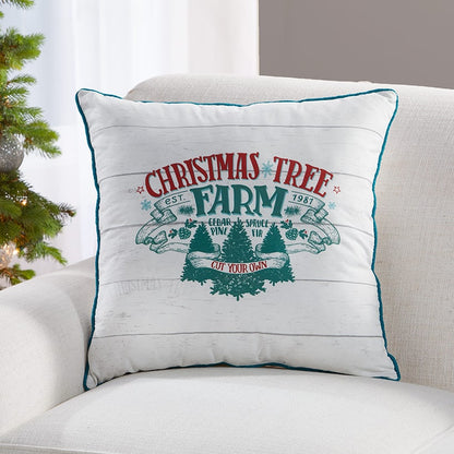 Farmhouse Christmas Accent Pillows