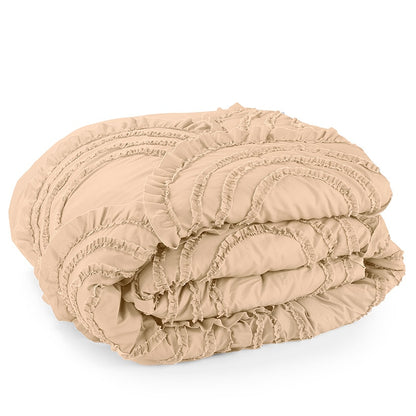 Farmhouse Ruffled Bedroom Ensemble