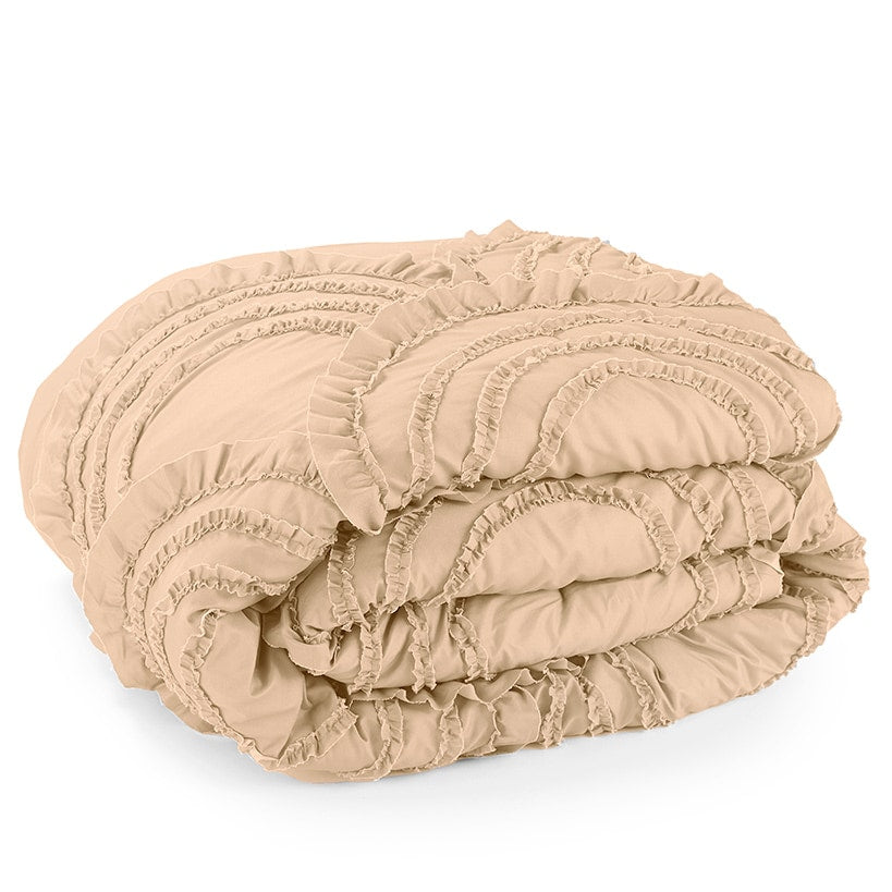 Farmhouse Ruffled Bedroom Ensemble