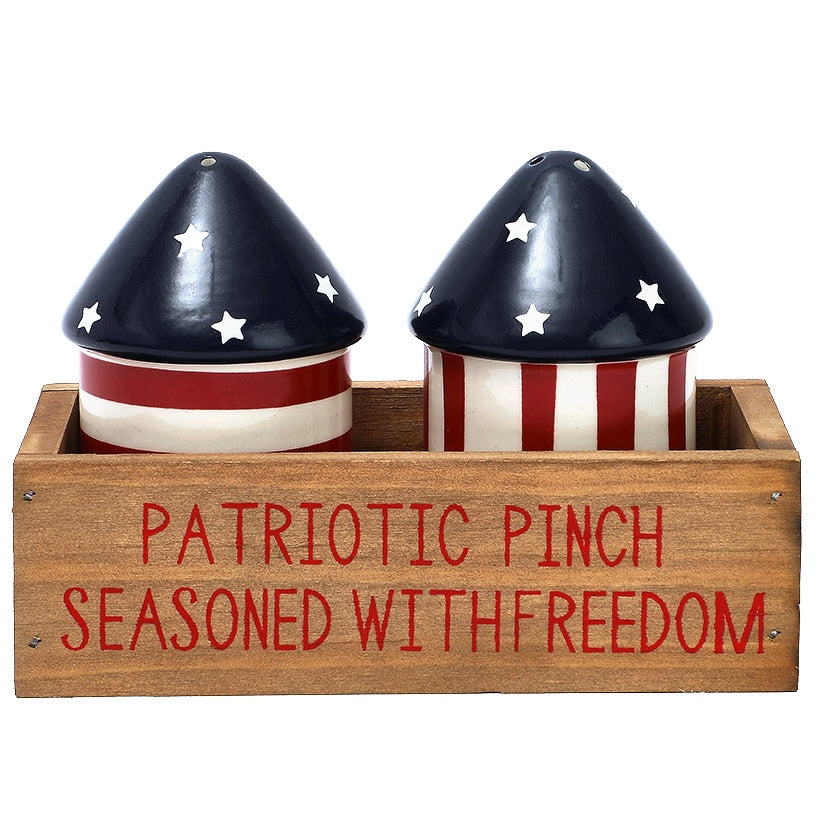 Firecracker Salt and Pepper Shaker Set