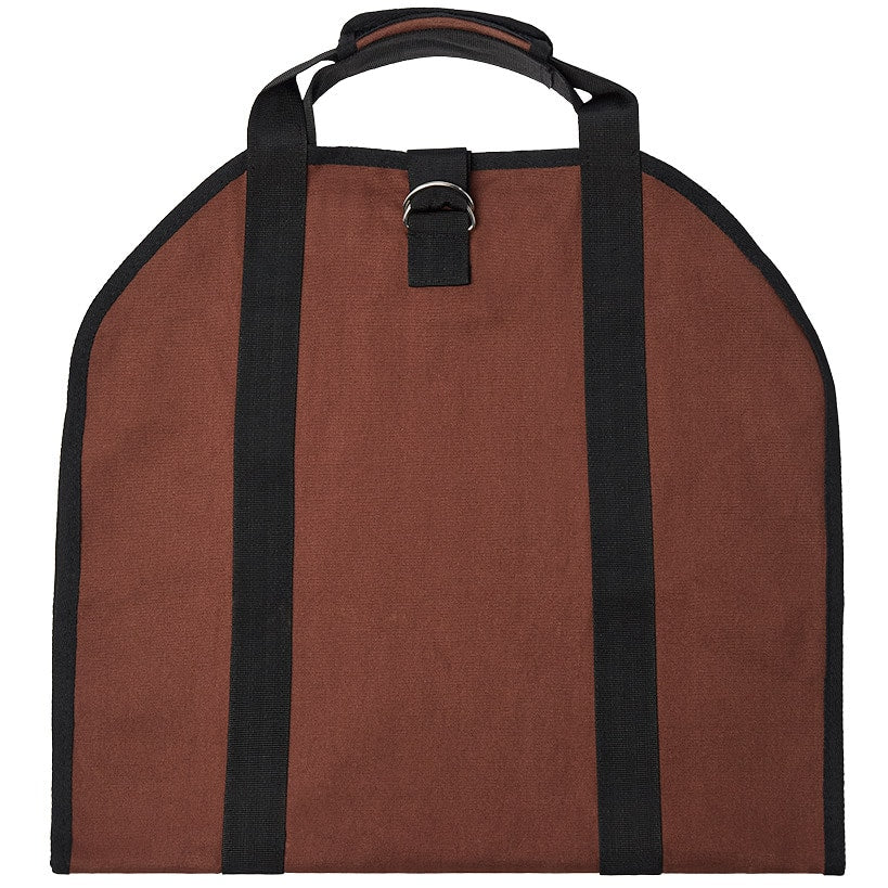 Firewood Carrier And Storage Bag With Carry Straps