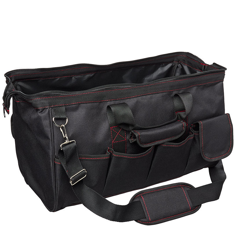 Fix-It 18" Tool Bag made With Carry Handle 6 pockets And Rubber Feet