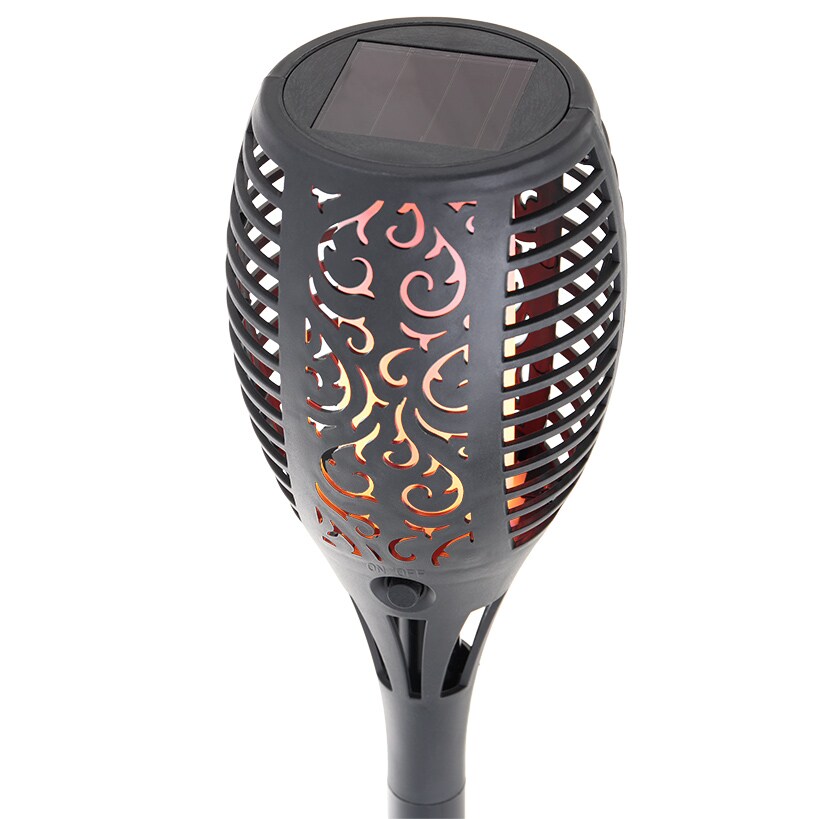 Solar Garden Light with Realistic Flame Effect – Outdoor Decor