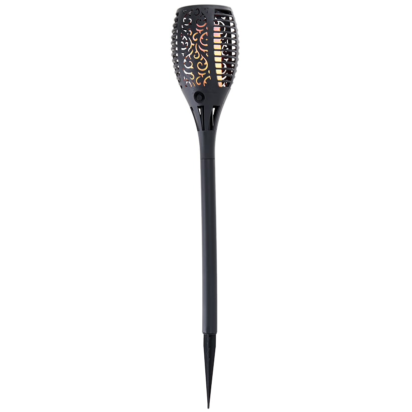 Solar Garden Light with Realistic Flame Effect – Outdoor Decor