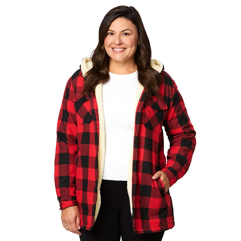 Sherpa Lined Boyfriend Jacket